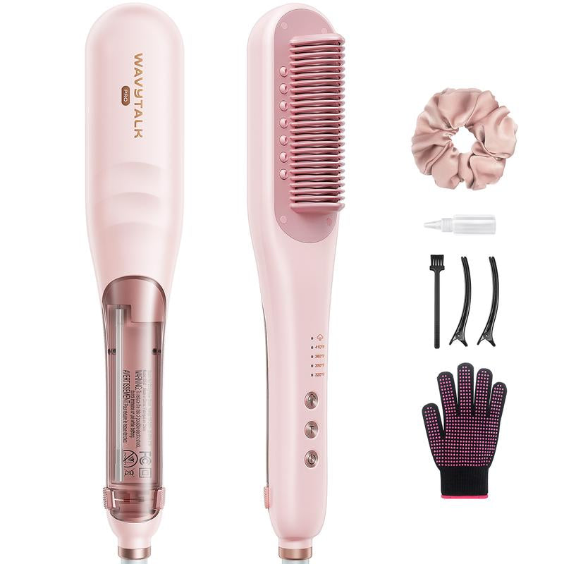 Professional & SEO‑friendly Steamline Pro Steam Hair Straightener Brush – Salon‑Smooth Styling Comb