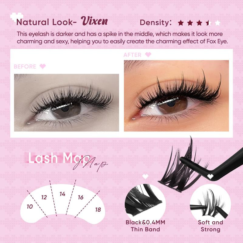 DIY Bunny Lash Clusters – Waterproof, Long‑Lasting Manga Extensions with Bond & Tools