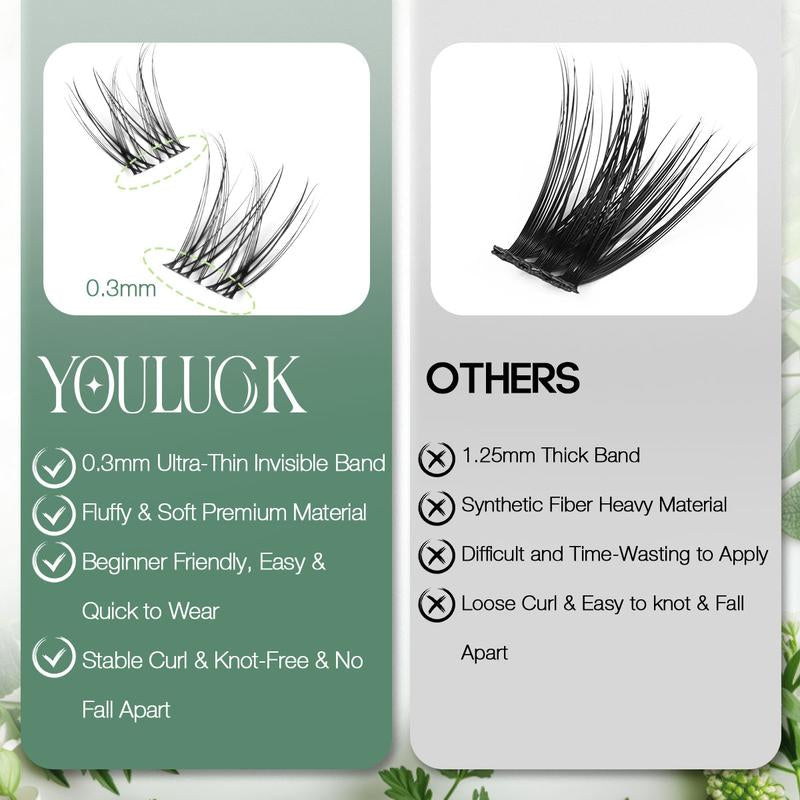 DIY Lash Clusters Kit – Fluffy, Weightless & Beginner‑Friendly