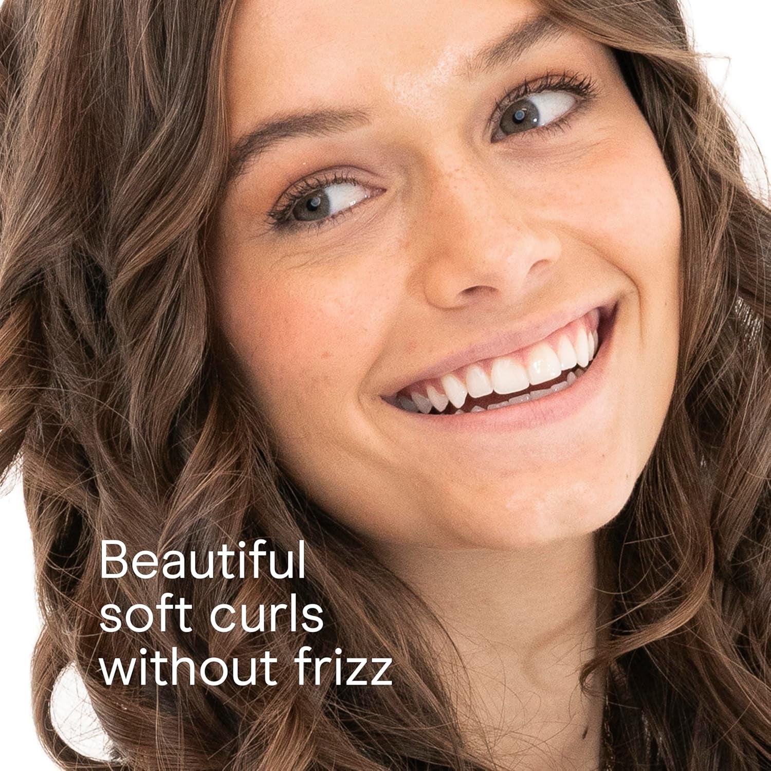 Double Ceramic Long Barrel 1-Inch Curling Iron, Extra-Long Barrel Creates Classic Curls to Loose Waves, Hair Curler for Use on Most Hair Lengths, White/Rose Gold