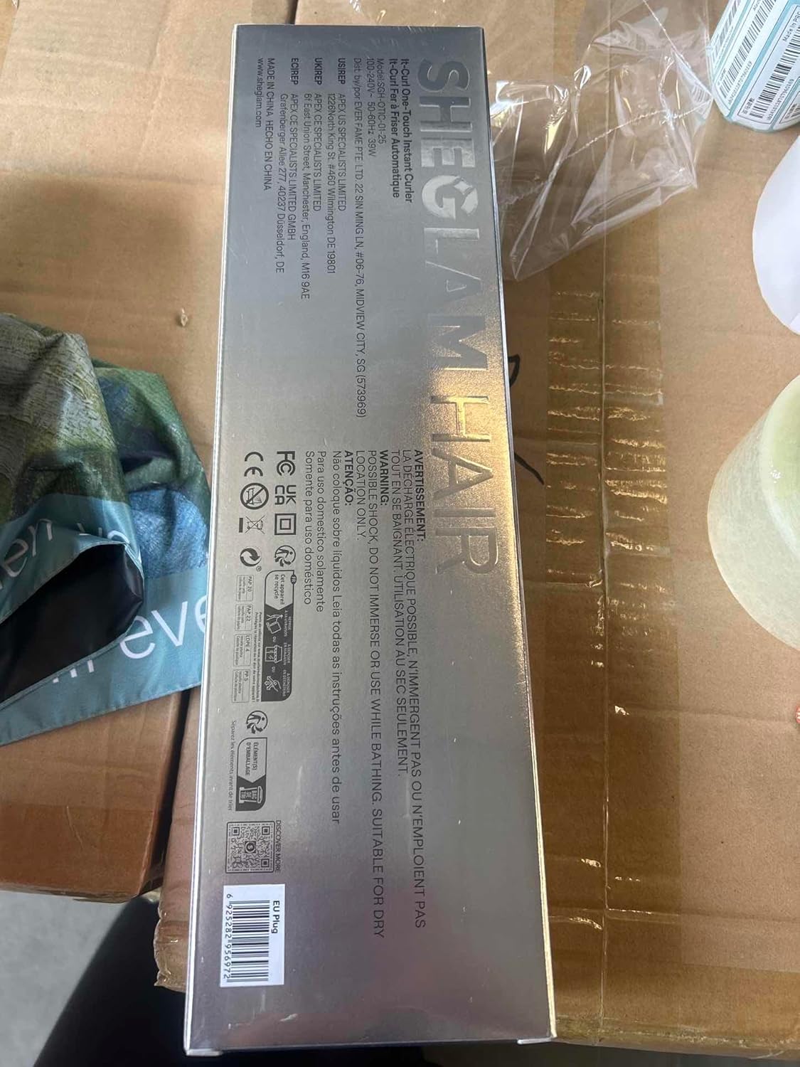 Automatic Curling Iron 1 1/4 Inch with 3 Temperatures Fast Heating, 2-Way Rotation, Anti-Scald, Anti-Tangle Rotating, Automatic Shut-Off for Hair Styling