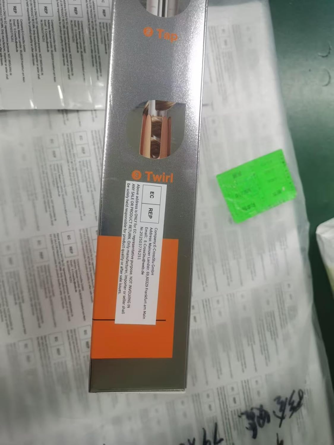 Automatic Curling Iron 1 1/4 Inch with 3 Temperatures Fast Heating, 2-Way Rotation, Anti-Scald, Anti-Tangle Rotating, Automatic Shut-Off for Hair Styling