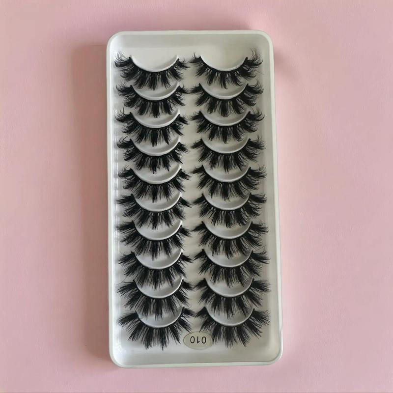 Get the Ultimate Glam with Voluminous Curly Thick False Eyelashes - Perfect for DIY Extensions & Gorgeous Eye Makeup!