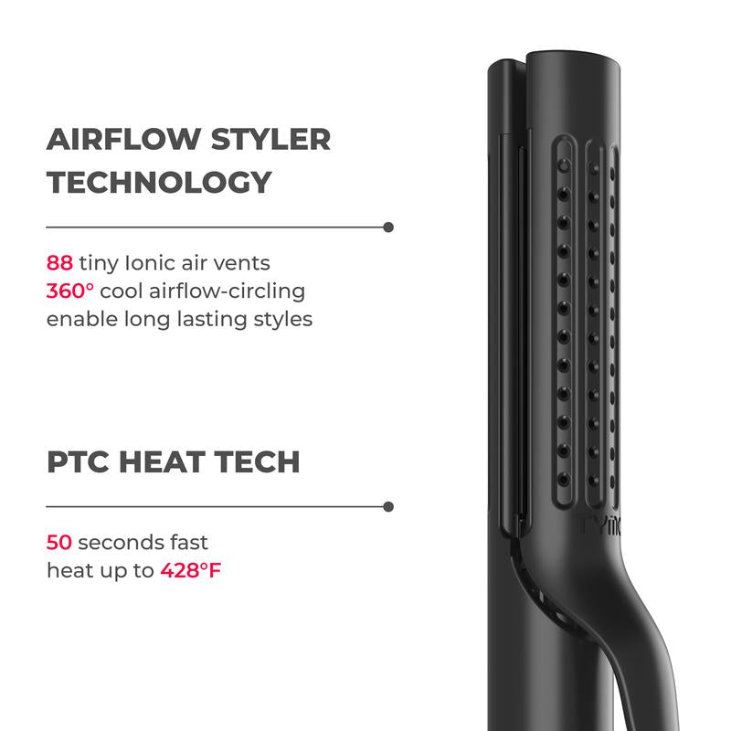 Airflow Straightener & Curler – Multifunctional Styling Tool with Cooling Technology