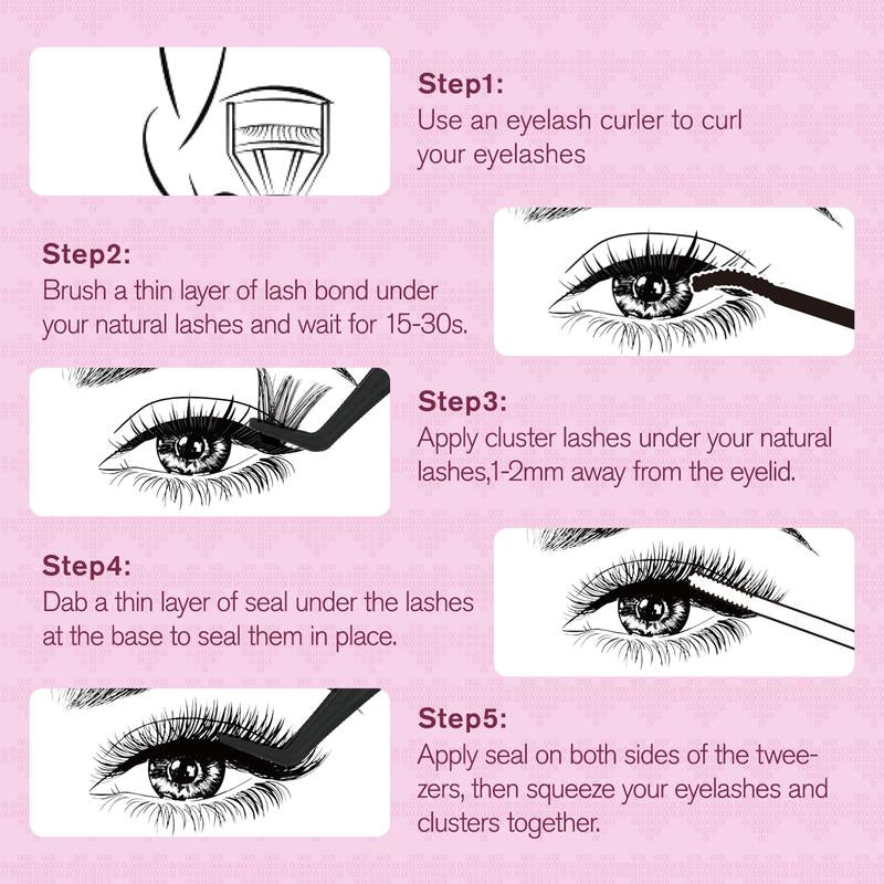 DIY Bunny Lash Clusters – Waterproof, Long‑Lasting Manga Extensions with Bond & Tools